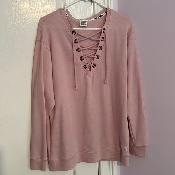 VS Pink Crewneck - Picture 1 of 4